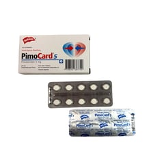 GENERICO - PIMOCARD 5 MG 1 BLISTER DE 10 comprimidos cada una