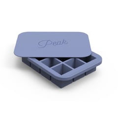 PEAK - Cubetera de Silicona Azul para 12 Hielos de 3 cm