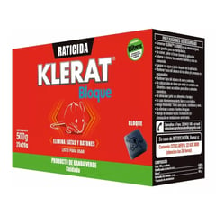 GENERICO - Veneno Ratones Klerat Bloque 500gr