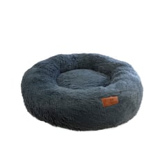 PETWOOW - Cama Antiestrés Para Macotas Gris Oscuro 76x76x17