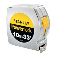 STANLEY - Huincha Medir 10m x1´´ Powerlock 33-463S .