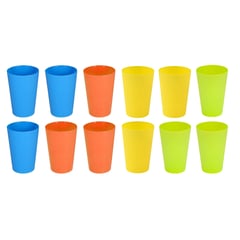 Pasteleria - X12 Set De Vasos Vasos Plastico Vasos Reutilizables De Fiesta