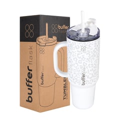 BUFFER FLASK - Vaso Termico Mug Buffer 1,2 Lt Inox Frio Calor - Crema