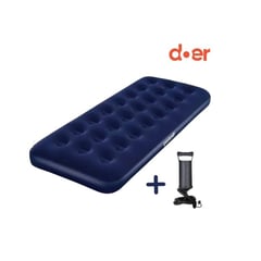 DOER - Colchón inflable AirComfort Single 191x73x22 con inflador manual