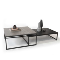 MEDULAR - Mesa de centro Duo Pietra black