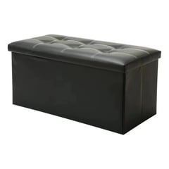 U BUY - Taburete Plegable Y Almacenable Puff Baul Organizador 76cm