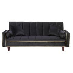 GENERICO - Futon Sofa Cama Golden Black