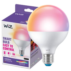 WIZ - Ampolleta Smart LED Globo G95 Colores Wi-Fi 11W E27 Alexa Matter