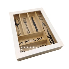 GENERICO - Caja organizador de cubiertos Cutlery