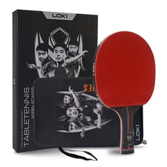 LOKI - Paleta De Ping Pong 6 Estrellas Pro Mango Lapicero