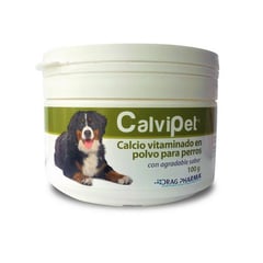 DRAG PHARMA - Calvipet Calcio Vitaminado en Polvo Para Perros