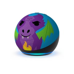 AMAZON - Alexa Echo Dot Kids 5 Generación - Dragón