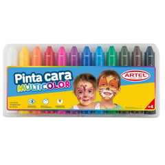 ARTEL - Pintura De Cara Crayones 12 Colores PINTA CARITA