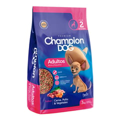 CHAMPION DOG - - Alimento Adultos Minis y Pequeños 3 KG