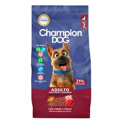 CHAMPION DOG - - Alimento Adultos Carne y Cereales 15 KG