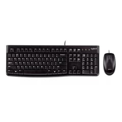 LOGITECH - Kit Teclado y Mouse MK120 Español Negro