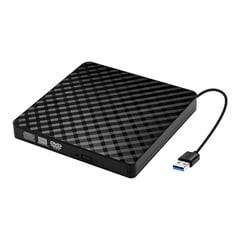 LELOX - Grabadora CD DVD Externa USB（Negro）