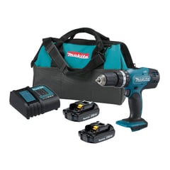 MAKITA - Taladro Percutor 18v 13mm Dhp453x10 - 2 Baterias