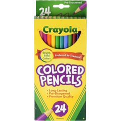 CRAYOLA - Lapices De Colores x 24 Colores a Mina