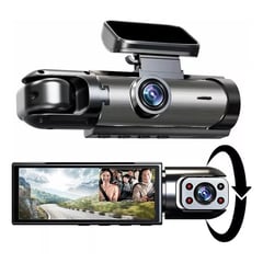 MUNDO MAGIA - Camara Seguridad Auto 1080p Hd Vision Nocturna, 3.16 Inch