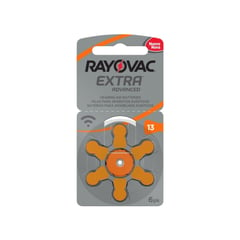 RAYOVAC - Pilas Para Audífonos N° 13 X 6u