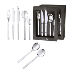 ARTHOME - Set Cuchilleria 62 Piezas Acero Inoxidable CUC19