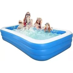 GENERICO - Piscina Inflable Rectangular Niños Verano Diversión 2 Metros