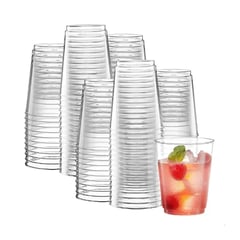 Pasteleria - 50 Set Vasos Desechables Vaso Plastico Vaso Acrilicos 438ml