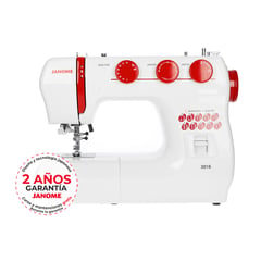 JANOME - Máquina de coser mecánica 3016