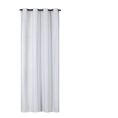 CLEMS CORTINAS - Cortina Tradicional 100% Blackout Blanco