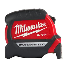 MILWAUKEE - Huincha de Medir 8 Mt Métrica Punta Magnética 48-22-0326