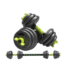 SPORTIME - Set De Mancuernas 30 Kg Con Union Light Green