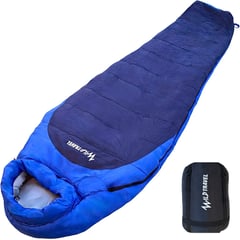 WILD TRAVEL - Saco De Dormir Momia Extremo Doble Wild Travel-20°10° 2000g