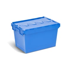 GENERICO - Cajas Plasticas Logisticas 65 Litros Azul