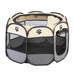 CRUSEC - Corral Nido Plegable para Mascotas Casa Impermeable XL