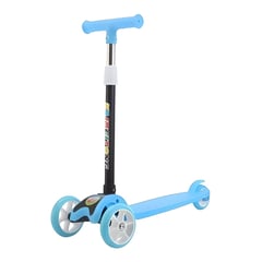 CRUSEC - Scooter Led Monopatín Triscooter Para Niño Celeste