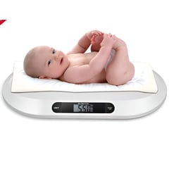 CRUSEC - Pesadora Electrónica Para bebes Báscula Digital 20kg