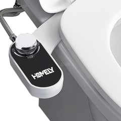 HOMELY - Bidet Ducha Árabe Turca Para WC Inodoro Set Completo