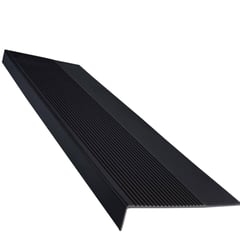 CRUZEIRO - Grada de Goma Estriada PREMIUN 30X150 cm 5mm Espesor Negra