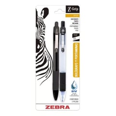 ZEBRA - Set Bolígrafo 1 mm Negro Y Portaminas HB 05 mm Z-Grip