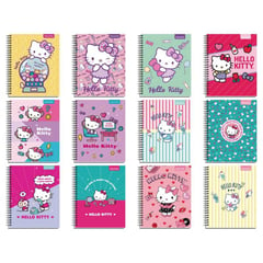 PROARTE - Pack 10 Cuadernos Hello Kitty Universitarios Cuadriculados