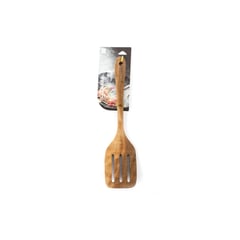 HOMEWELL - Espatula Ranurada Madera Cocina 7*30Cm