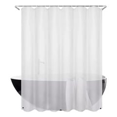 GENERICO - Protector Cortina Baño Impermeable Antihongo 180x180cm 100mc Color Traslucido