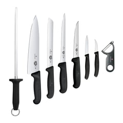 VICTORINOX - Set de cuchillos enrollable para chef, 8 piezas