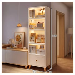 HOMER DESIGN - Organizador Estante Living Libro 180x50x30cm Con Patas