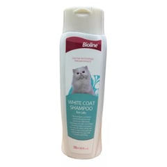 BIOLINE - Shampoo White Coat Para Gatos 200ml