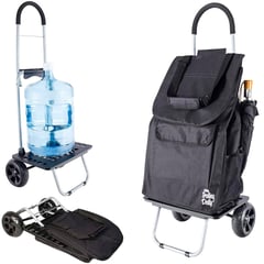 CARRY ALL - Carrito De Compras 52 Litros Plegable Bigger Trolley Dolly