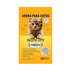 GENERICO - Arena sanitaria para gatos 20Kg Granulada Sweetie Kitty.