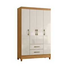 ROCH LTDA - CLOSET PARATI 4 PUERTAS FREIJO OFFWHITE M823