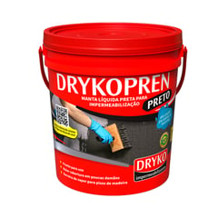 GENERICO - Drykopren Preto 18lts Membrana Líquida Impermeabilizante